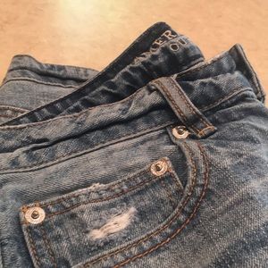 American eagle outfitters jean shorts